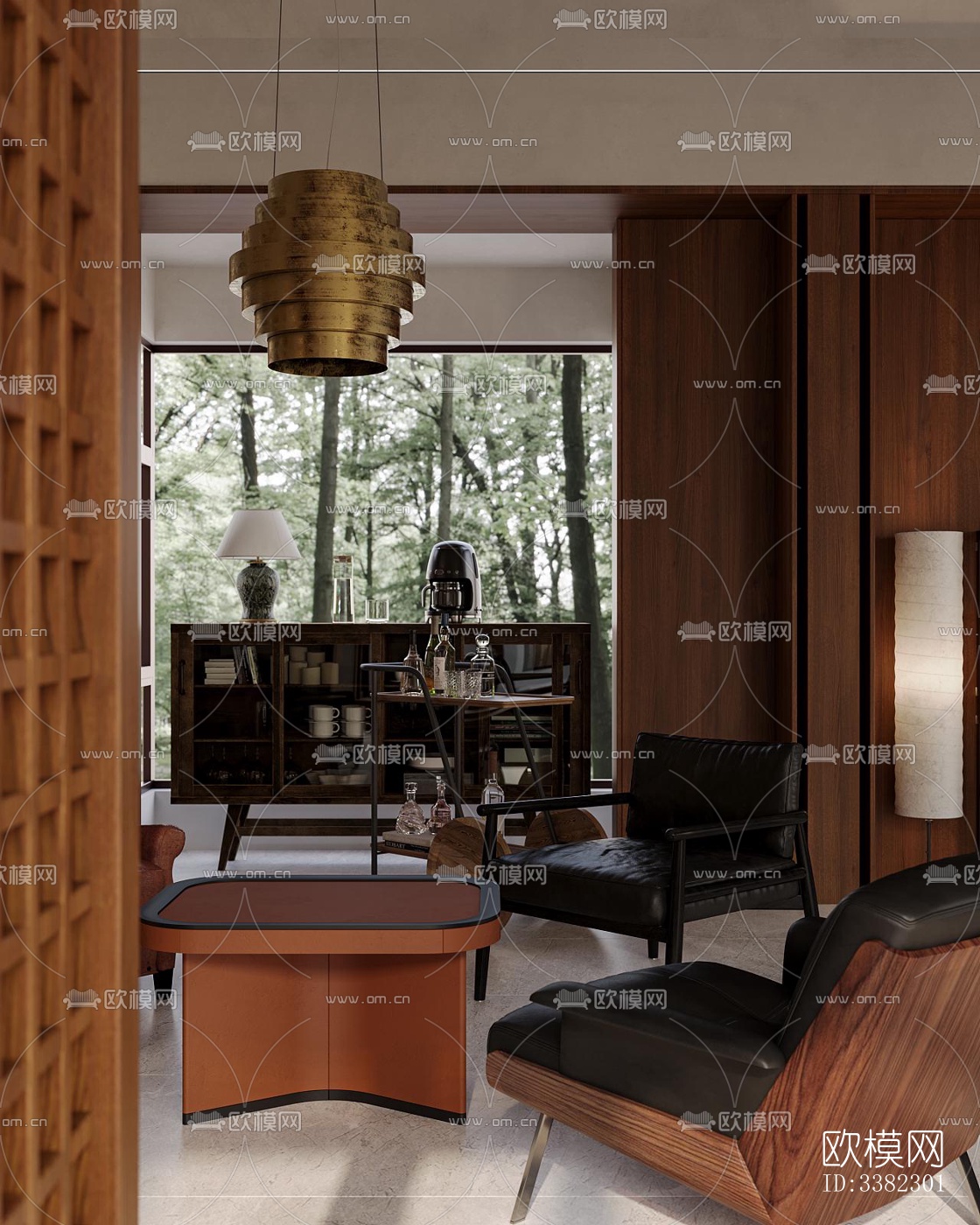 现代别墅效果图下载（渲染图6）