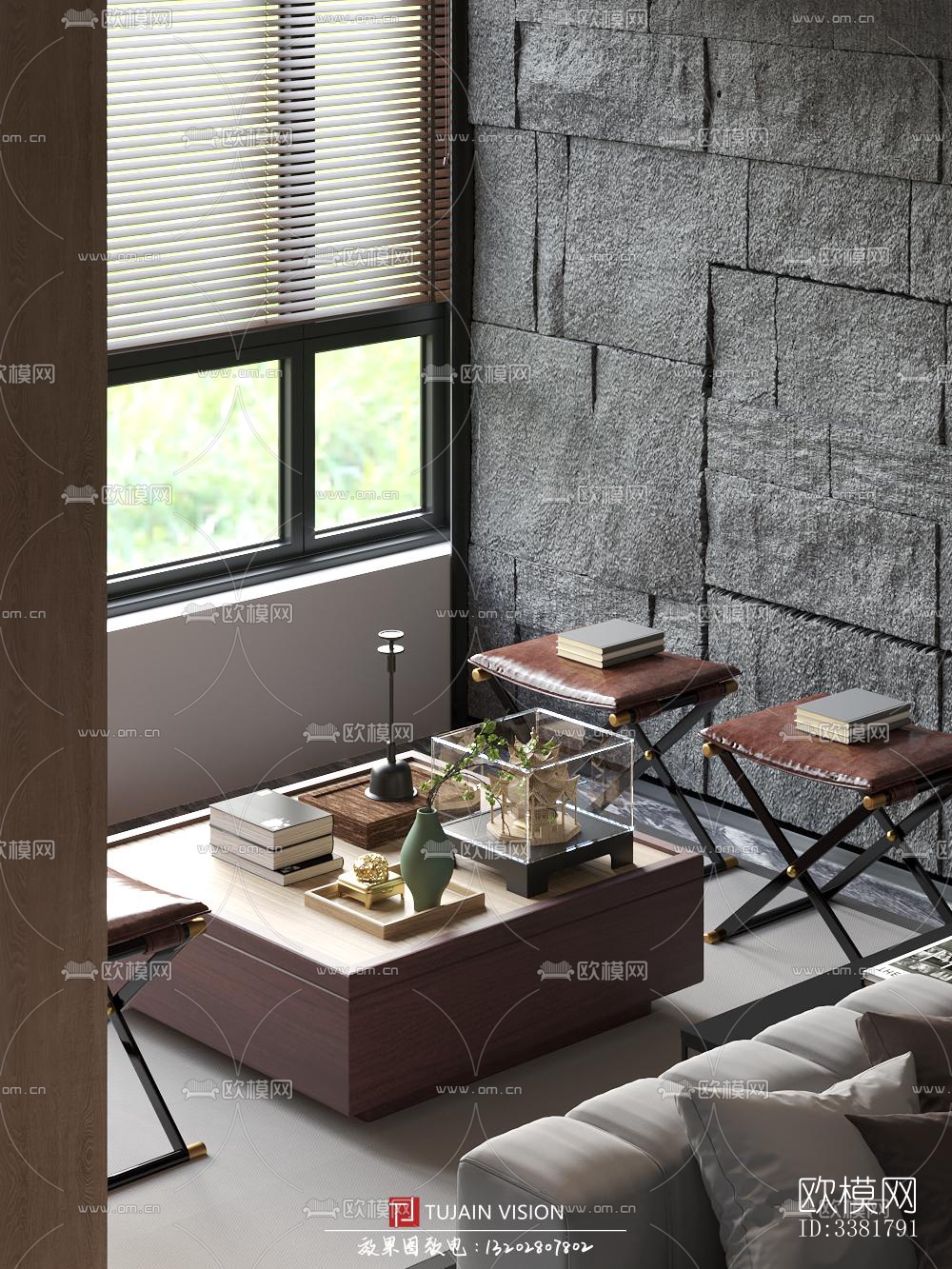 现代别墅效果图下载（渲染图10）