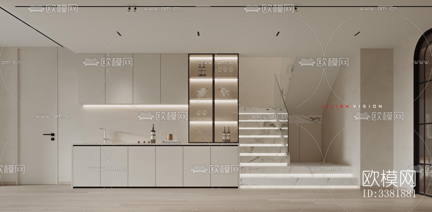 现代别墅效果图下载（渲染图14）