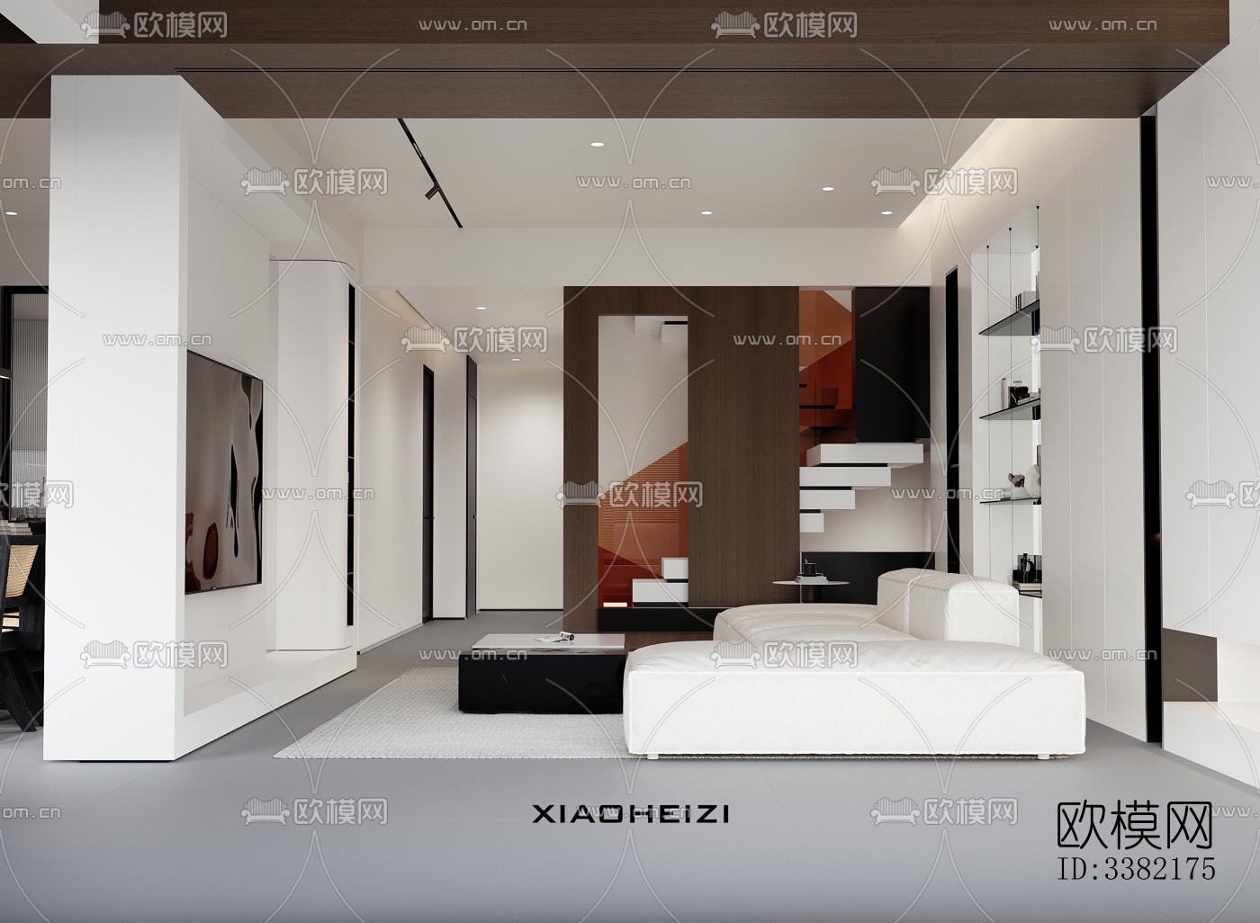 现代别墅效果图下载（渲染图10）