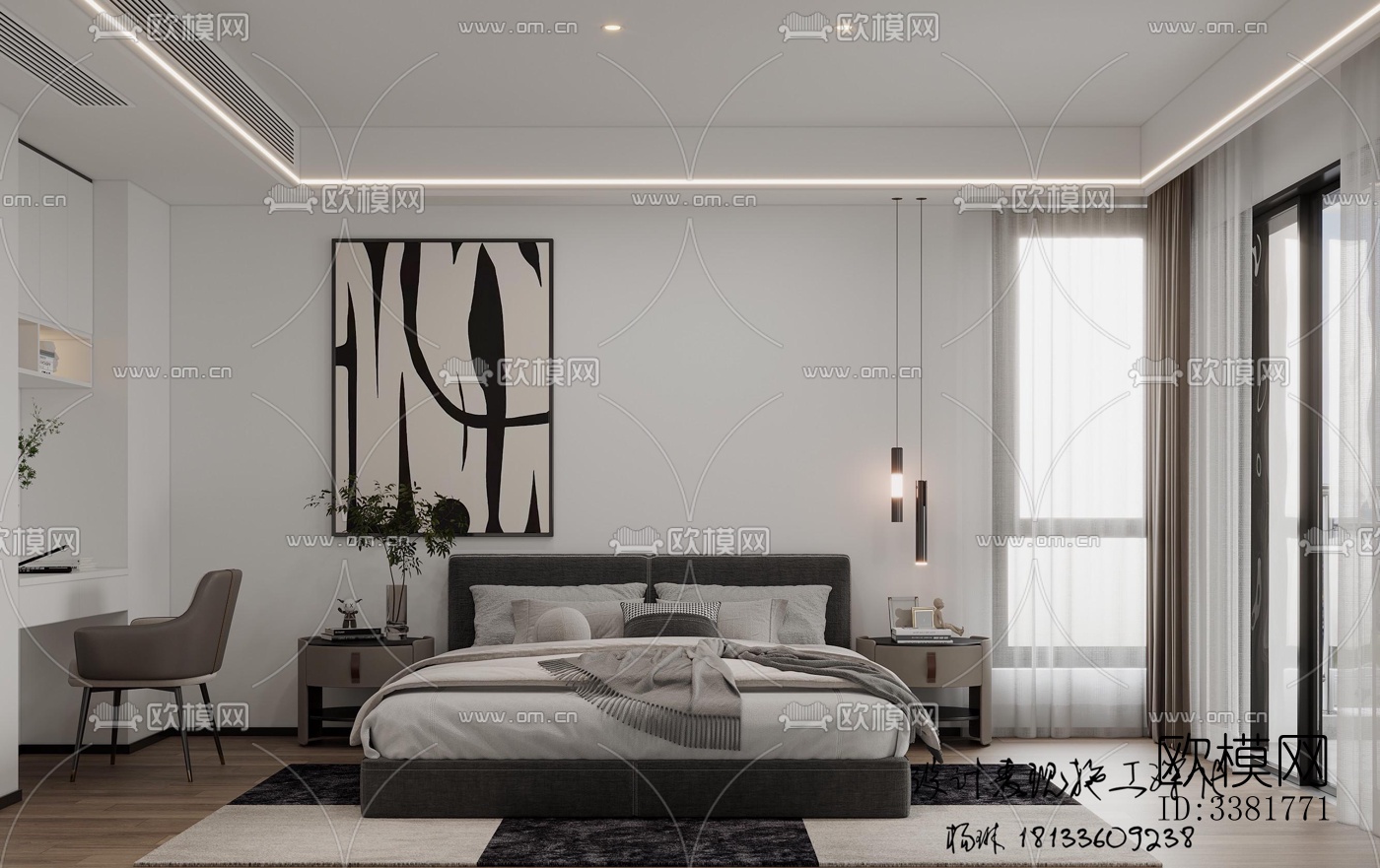 现代别墅效果图下载（渲染图11）