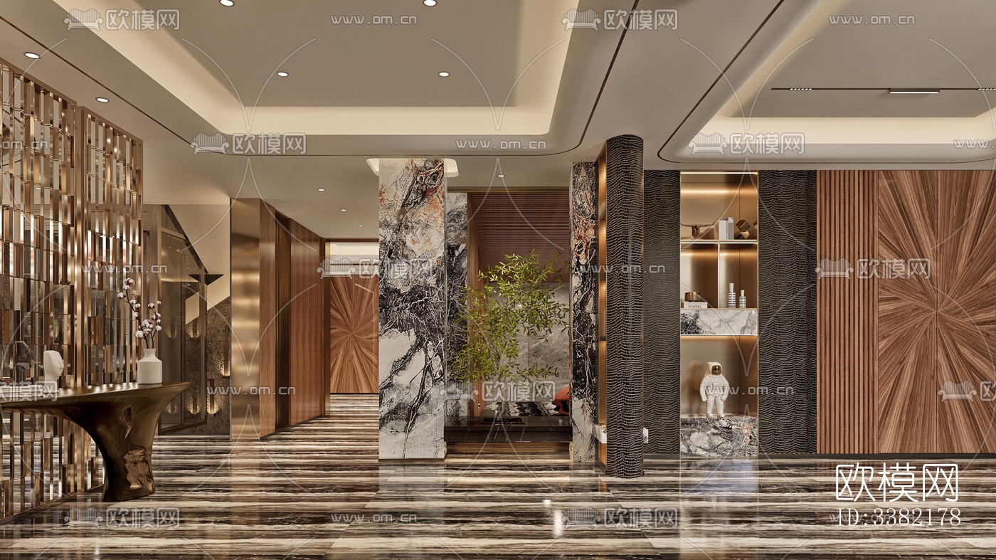 现代别墅效果图下载（渲染图9）