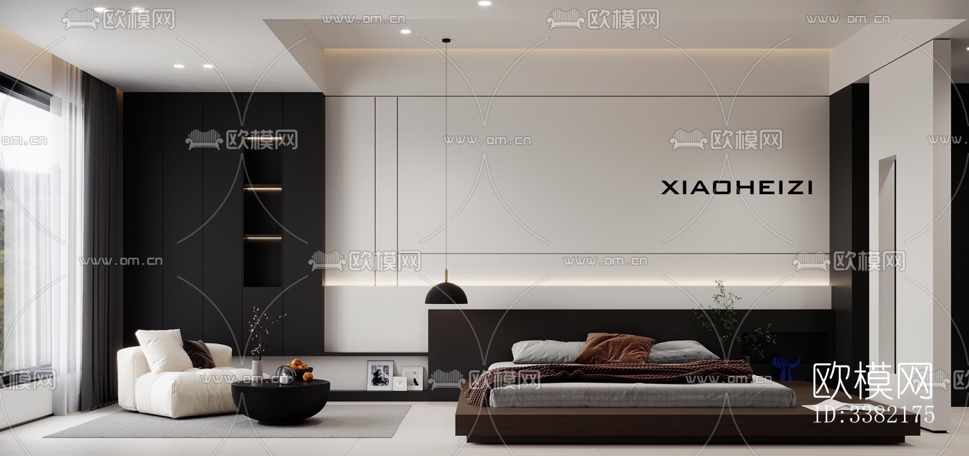 现代别墅效果图下载（渲染图8）