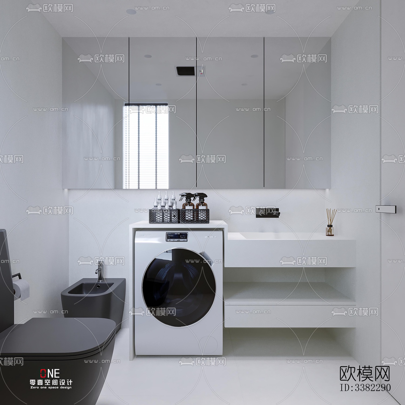 现代别墅效果图下载（渲染图7）