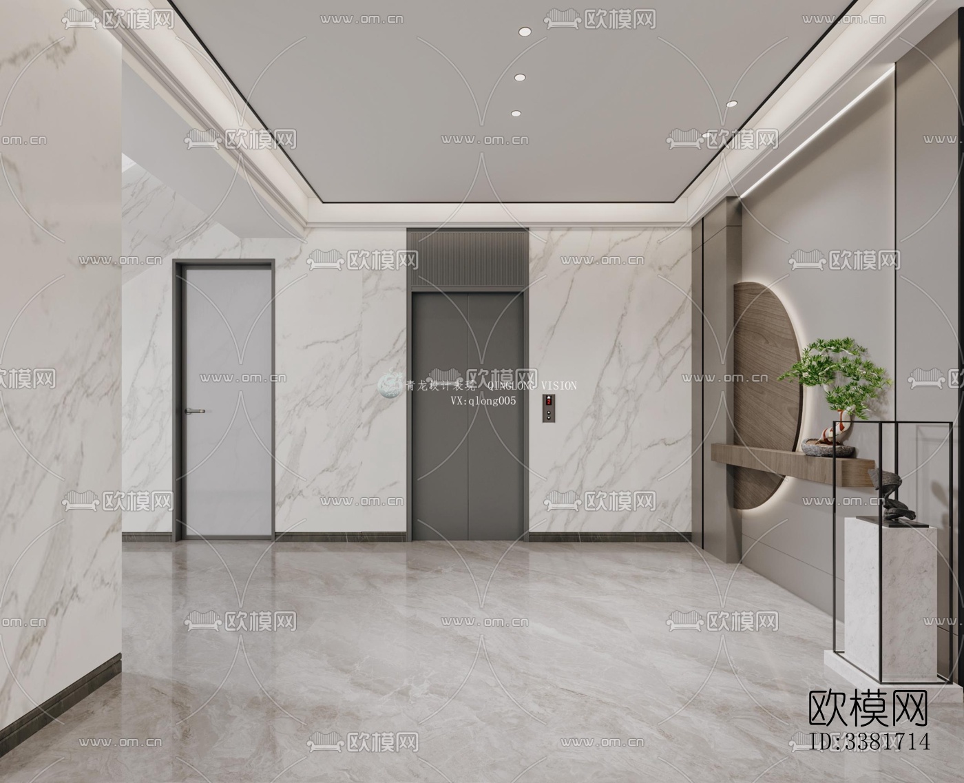 现代别墅效果图下载（渲染图3）