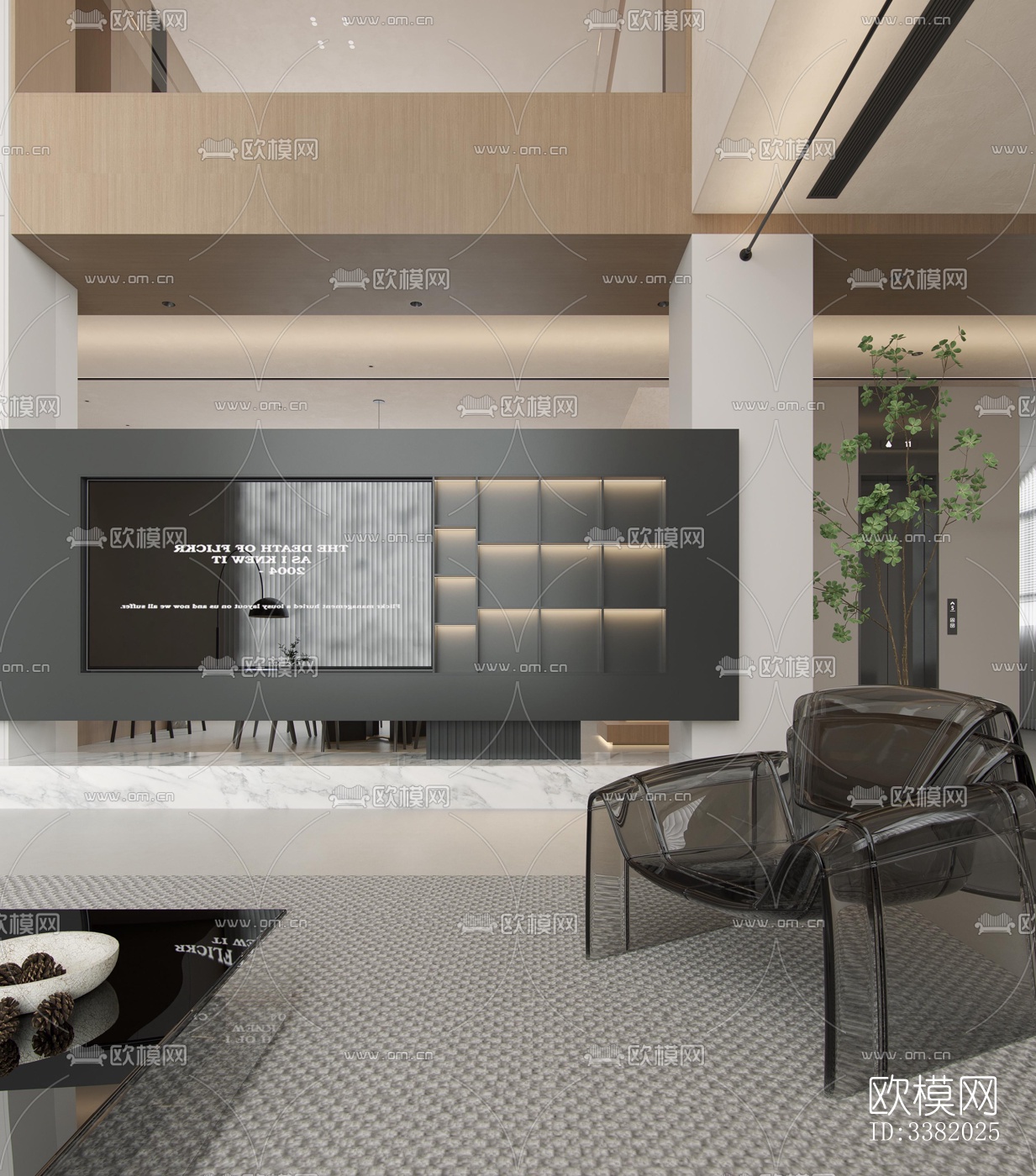 现代别墅效果图下载（渲染图20）