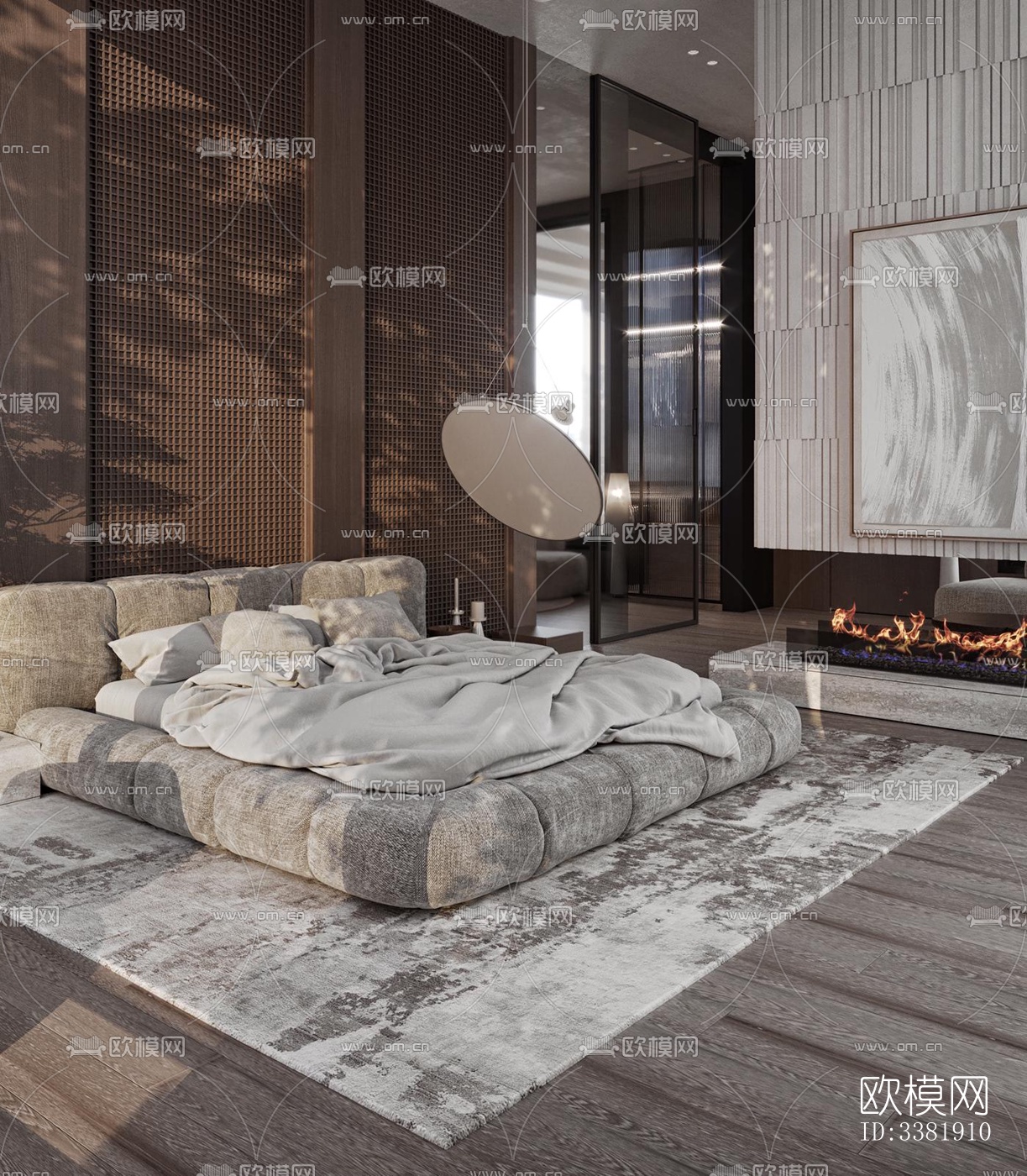 现代别墅效果图下载（渲染图12）