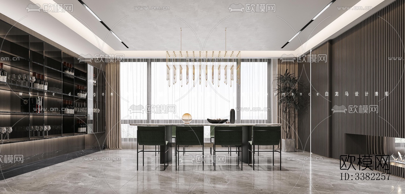 现代别墅效果图下载（渲染图11）