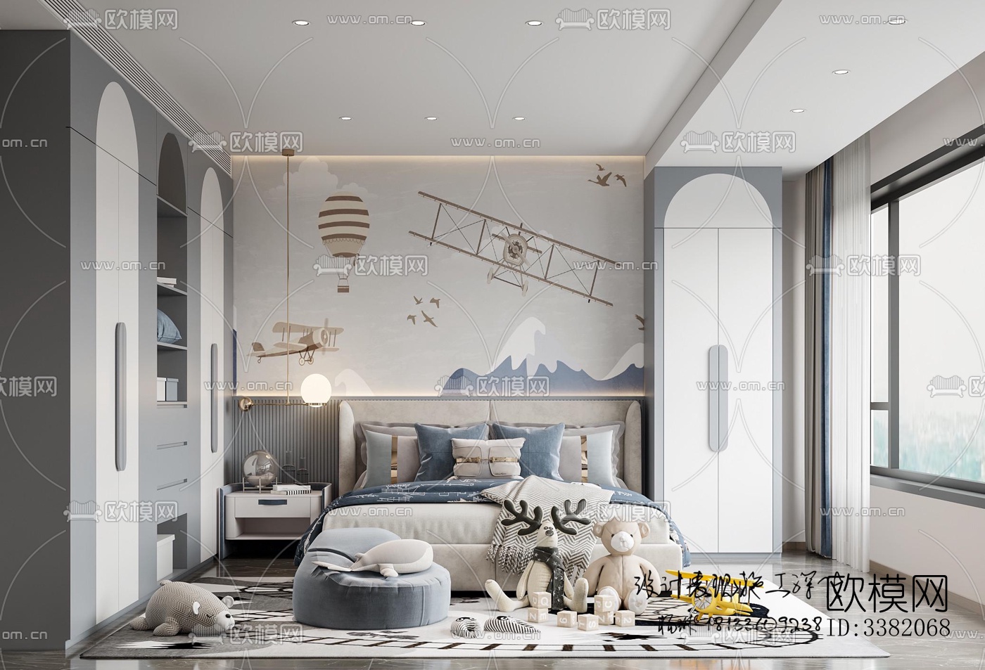 现代别墅效果图下载（渲染图5）