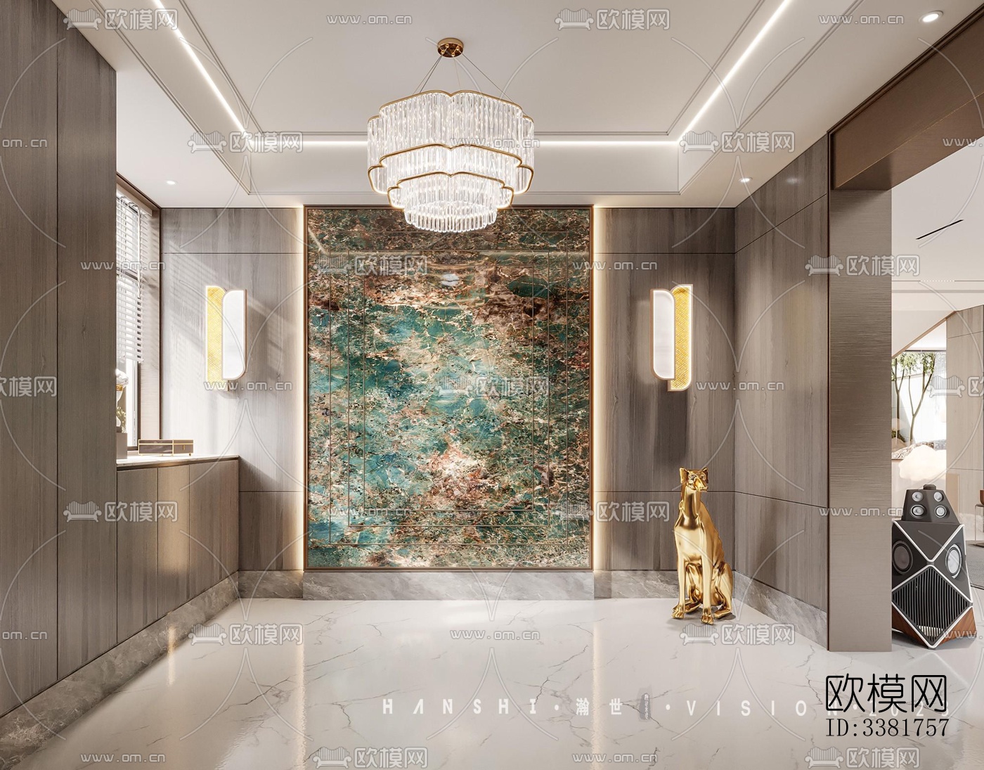 现代别墅效果图下载（渲染图7）