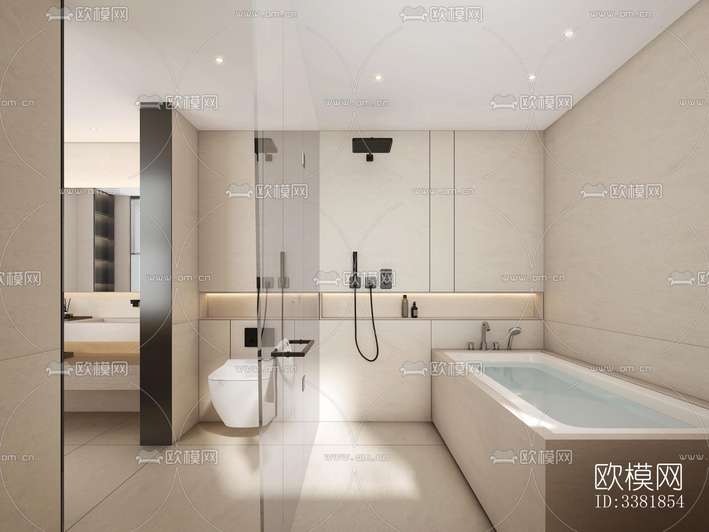 现代别墅效果图下载（渲染图2）