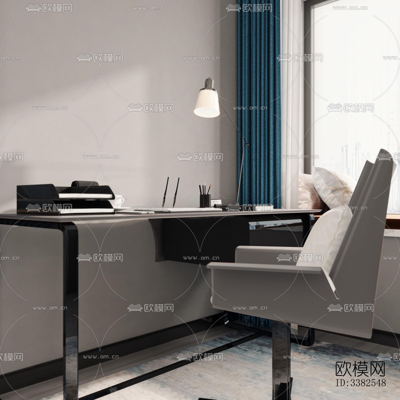 现代别墅效果图下载（渲染图13）