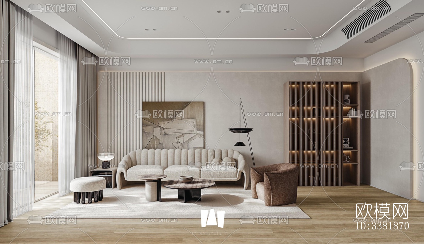 现代别墅效果图下载（渲染图17）