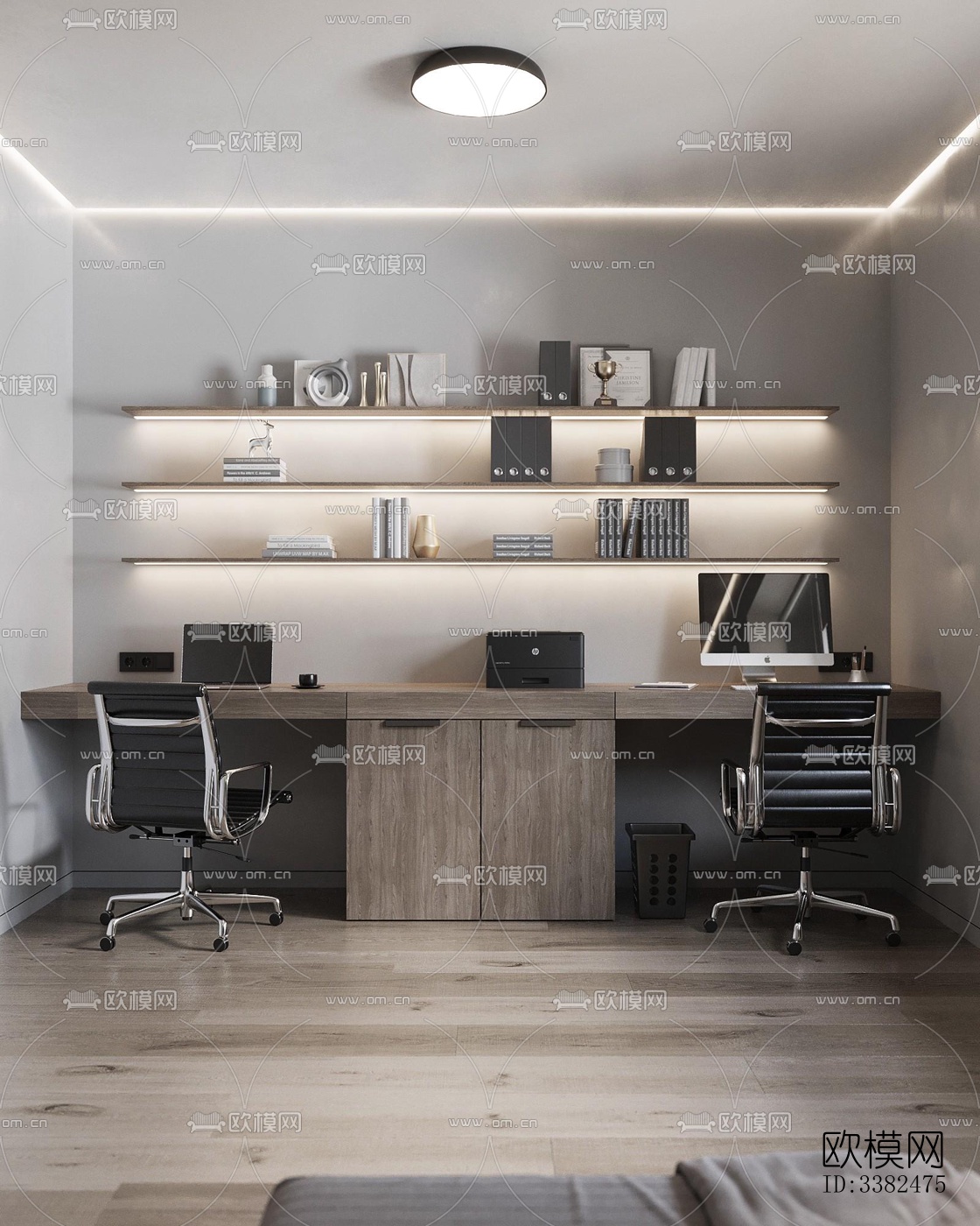 现代别墅效果图下载（渲染图8）