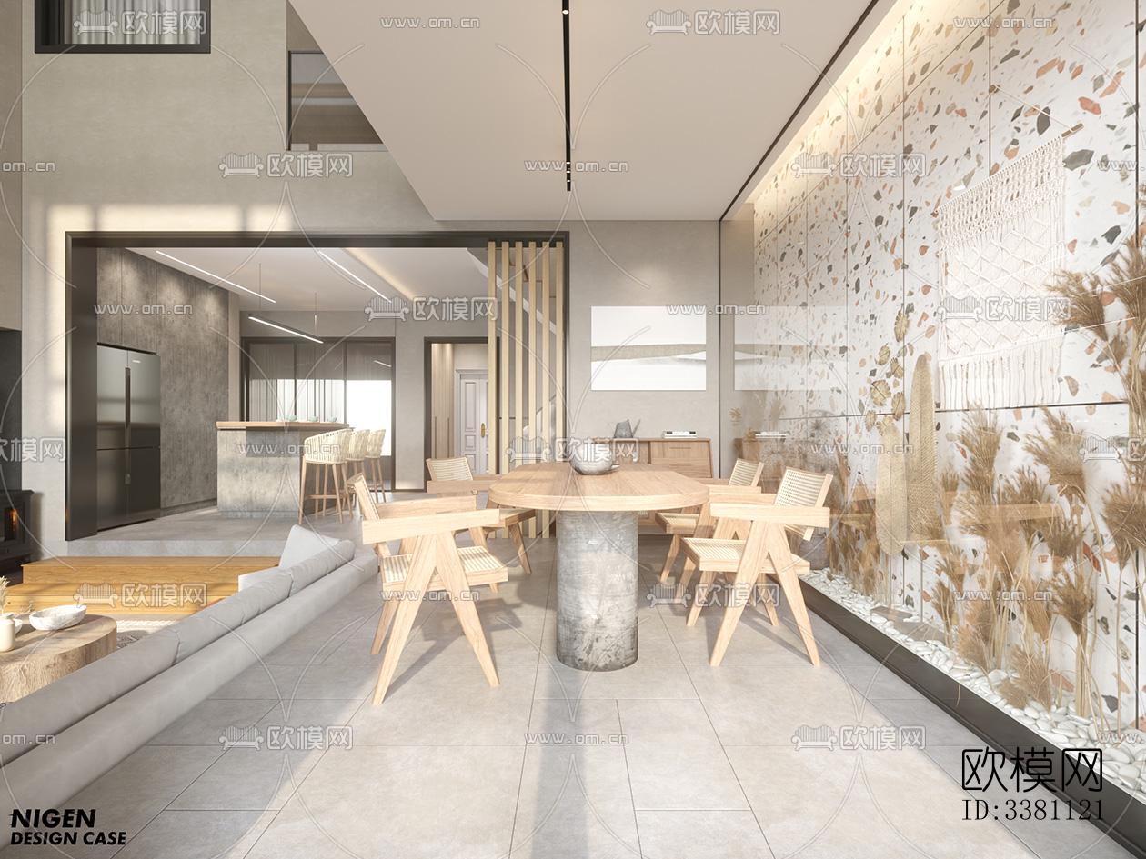 现代别墅效果图下载（渲染图4）