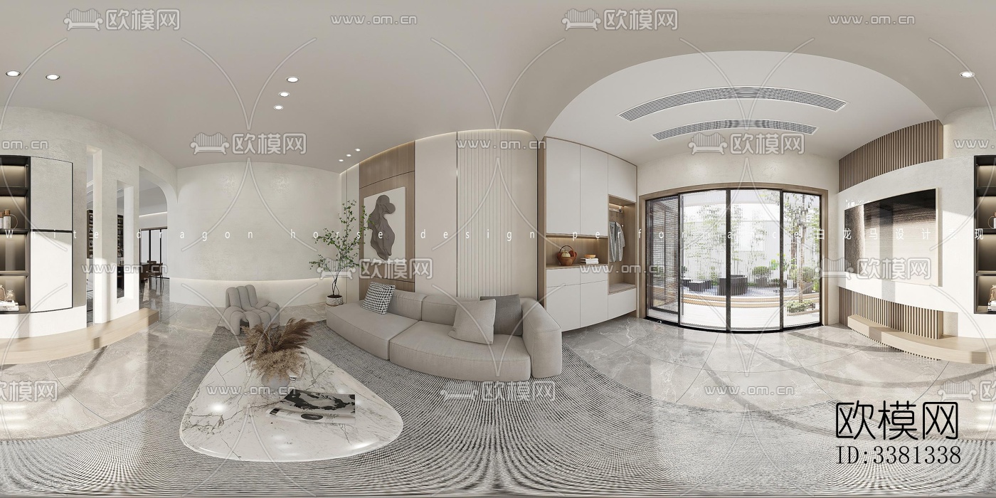 现代别墅效果图下载（渲染图4）