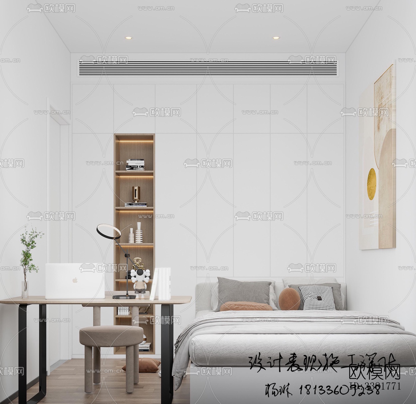 现代别墅效果图下载（渲染图8）