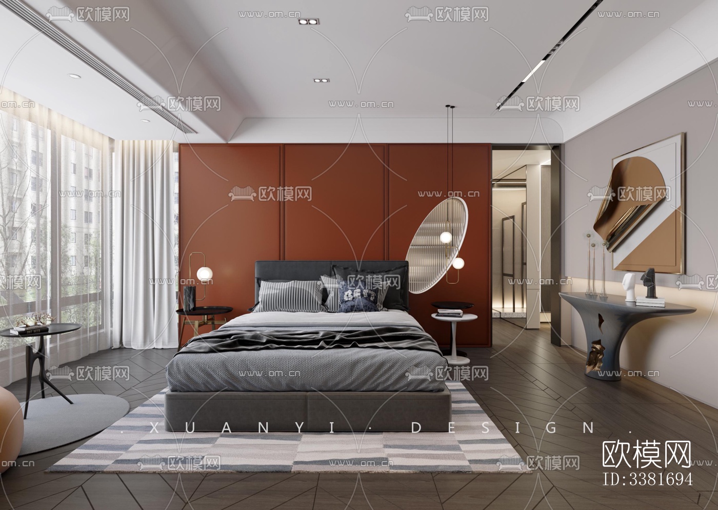 现代别墅效果图下载（渲染图4）