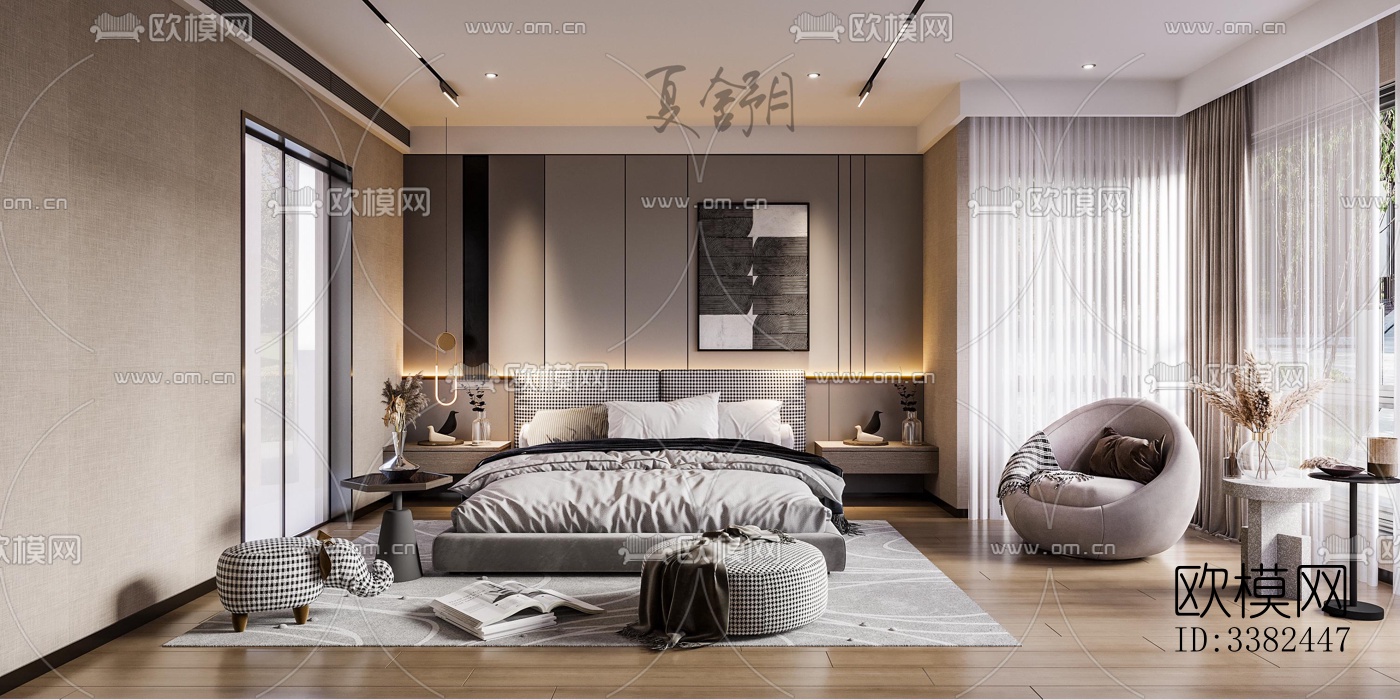 现代别墅效果图下载（渲染图3）