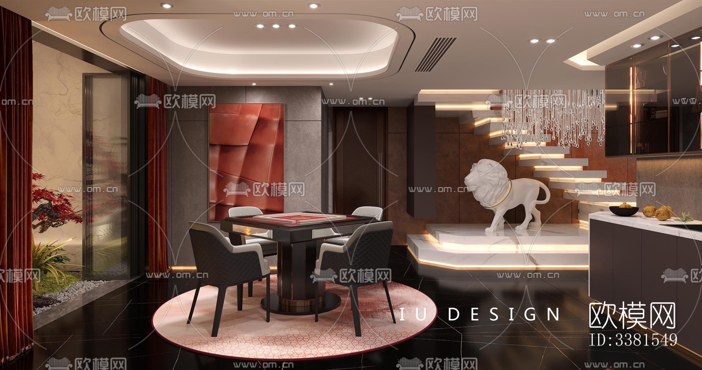 现代别墅效果图下载（渲染图13）