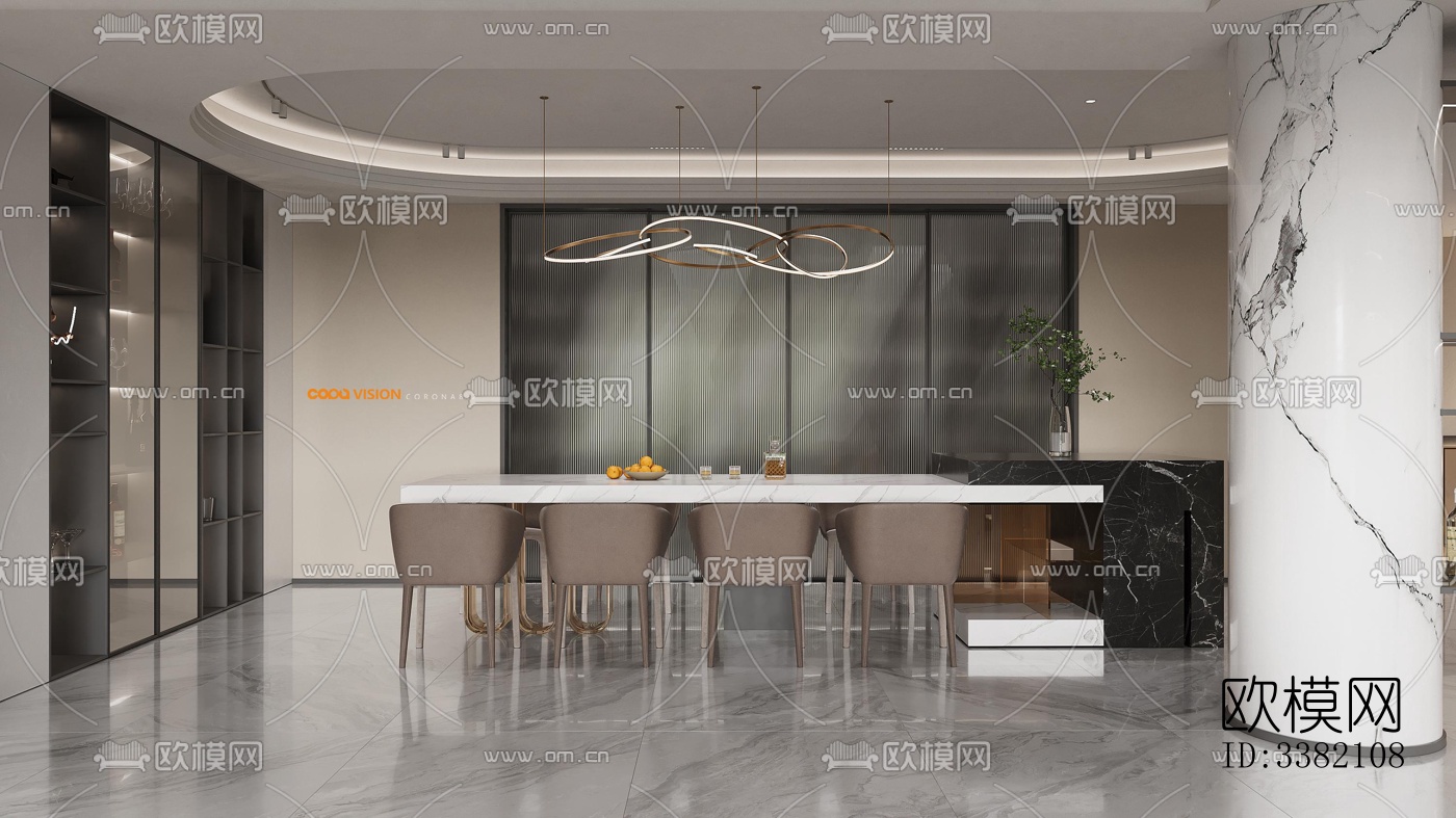 现代别墅效果图下载（渲染图2）