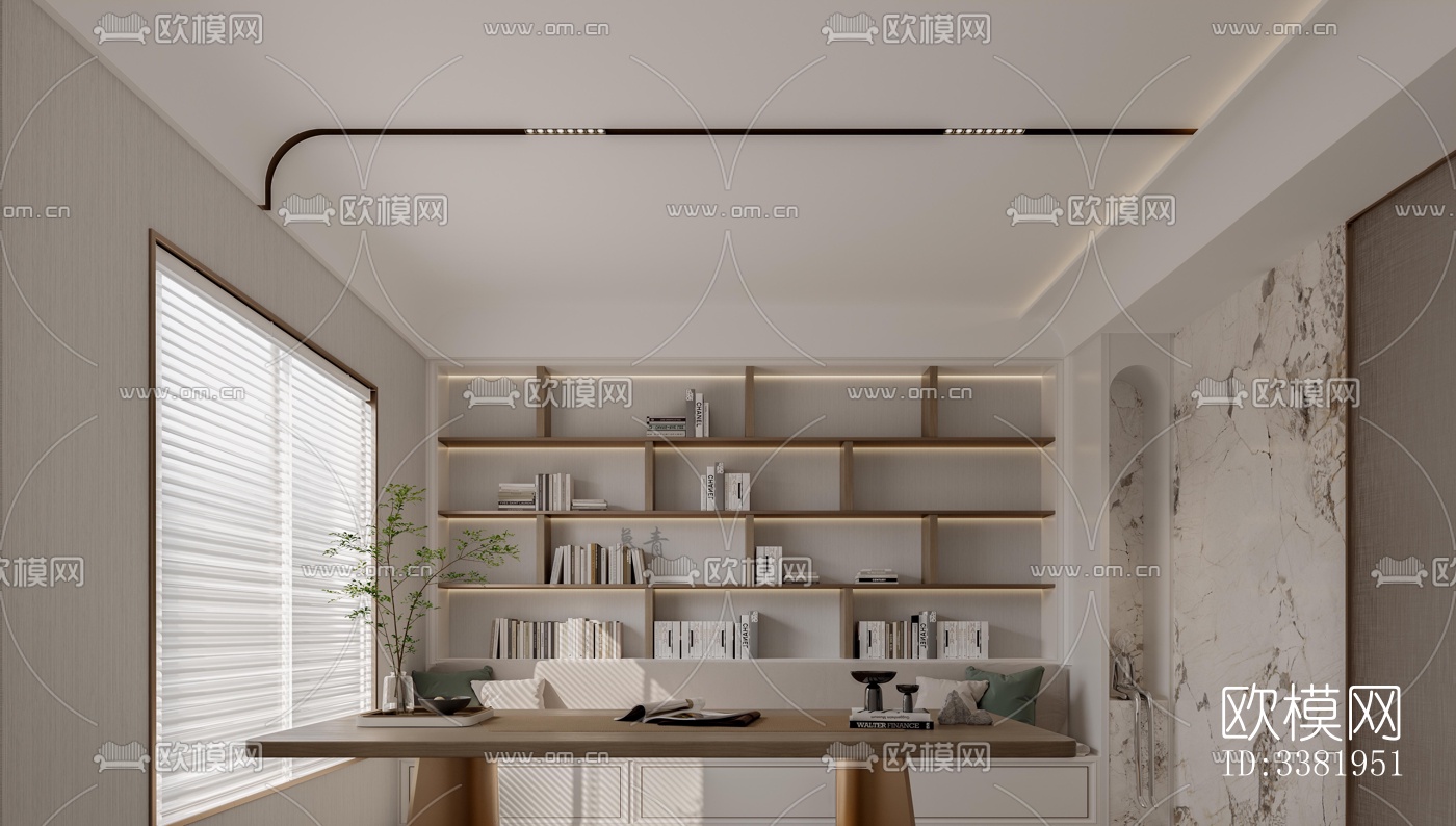 现代别墅效果图下载（渲染图7）