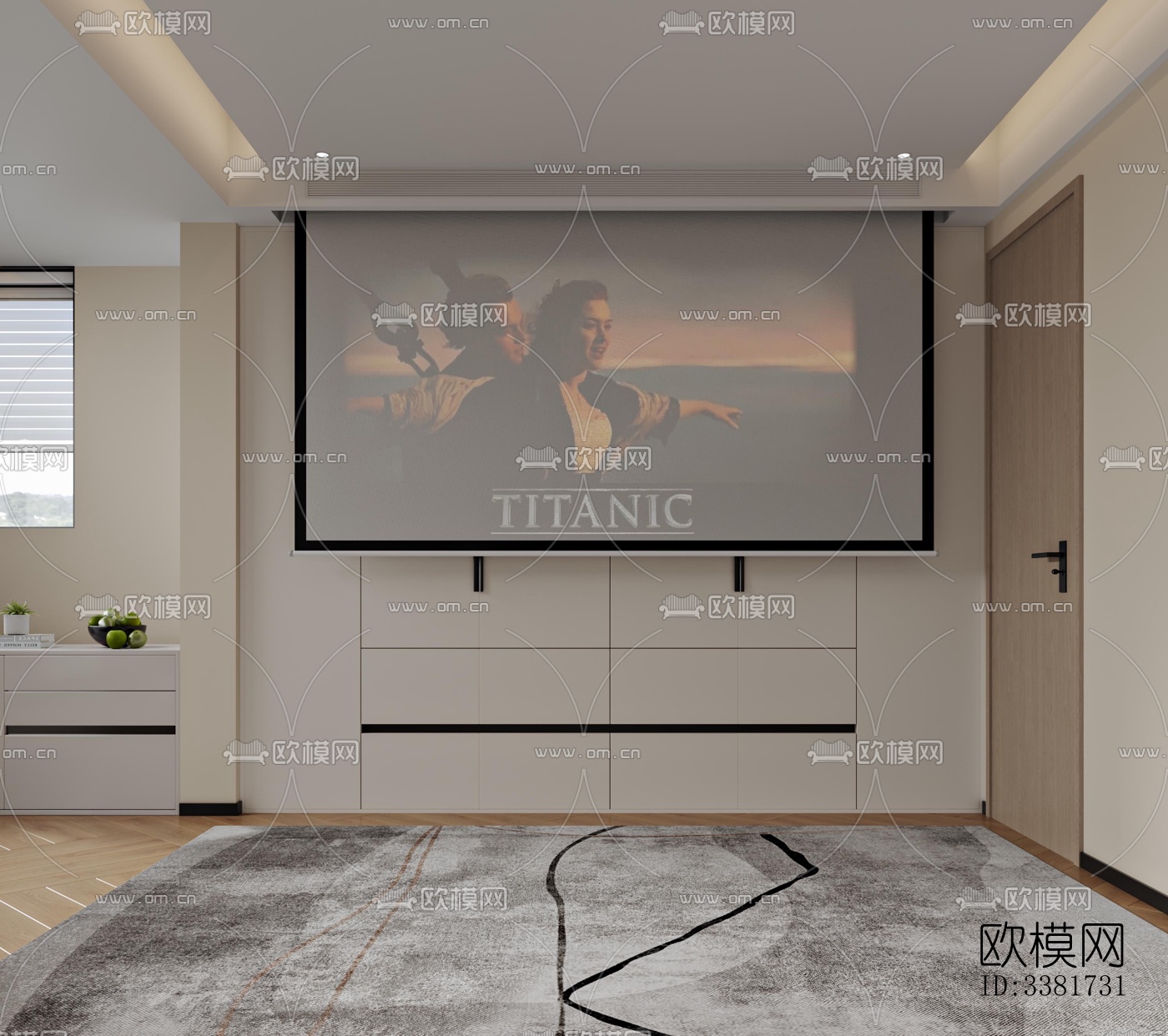 现代别墅效果图下载（渲染图9）