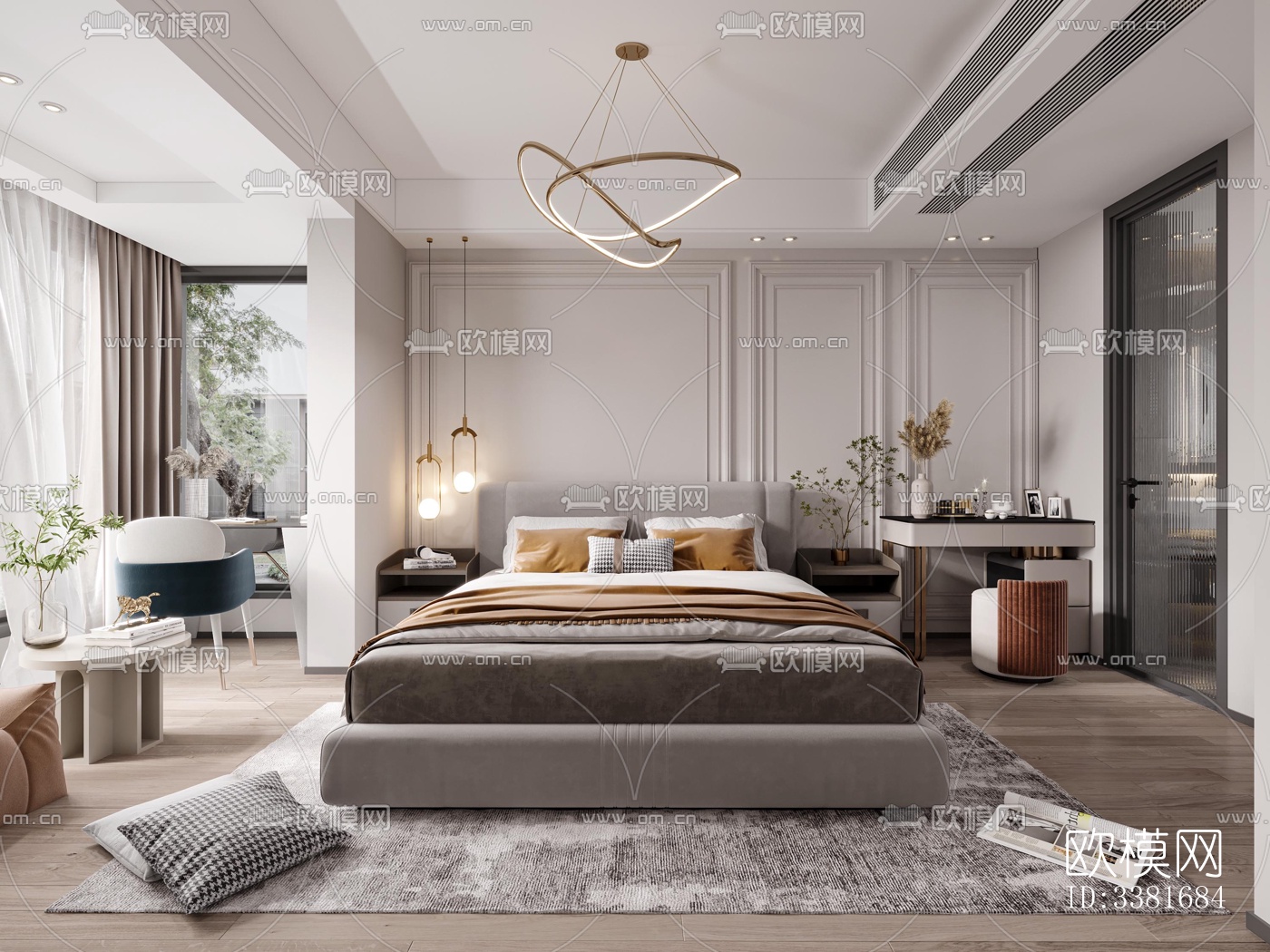 现代别墅效果图下载（渲染图6）