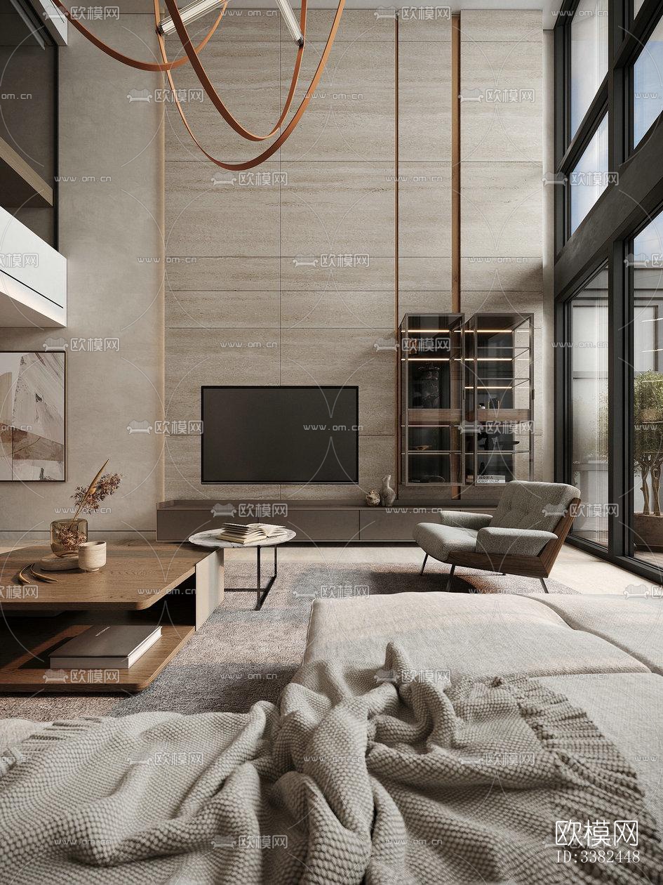 现代别墅效果图下载（渲染图8）