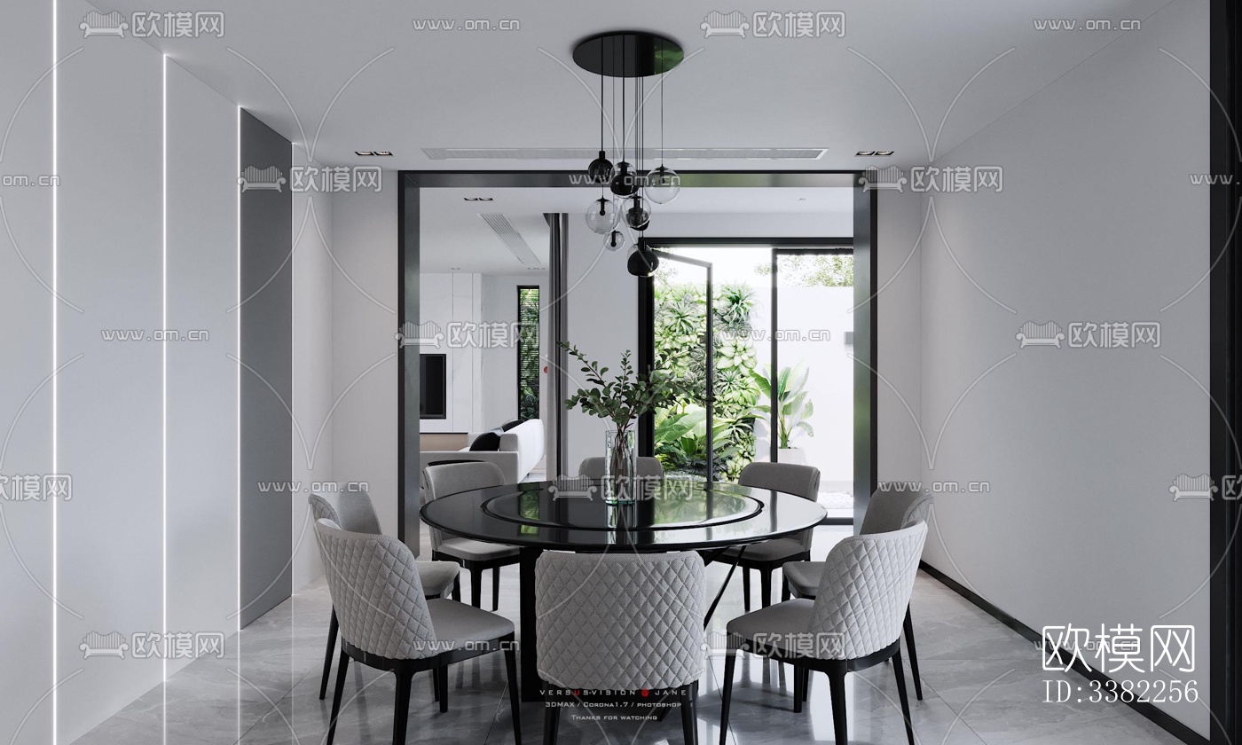 现代别墅效果图下载（渲染图3）