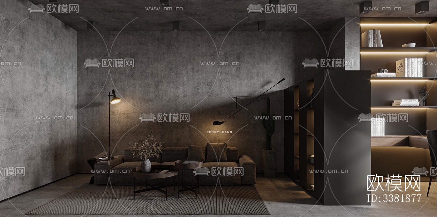 现代别墅效果图下载（渲染图2）
