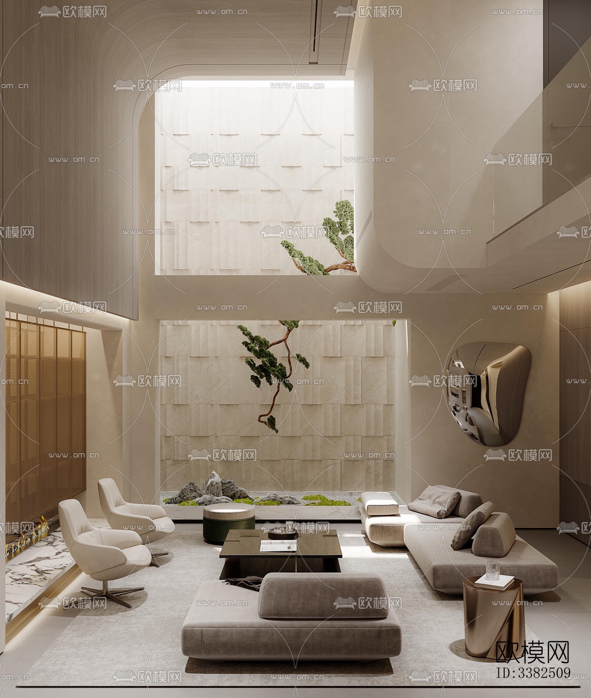 现代别墅效果图下载（渲染图9）