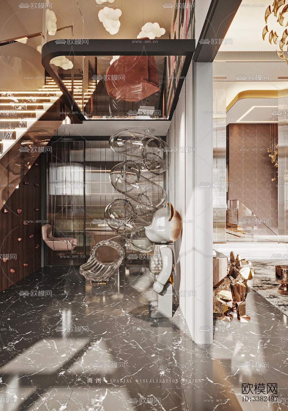 现代别墅效果图下载（渲染图5）