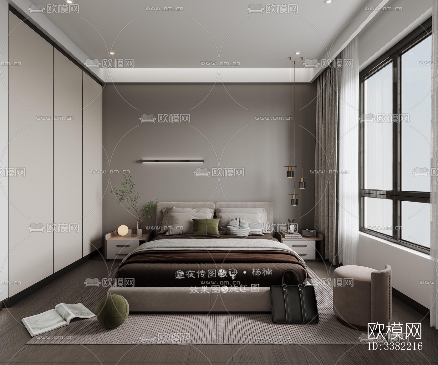 现代别墅效果图下载（渲染图3）