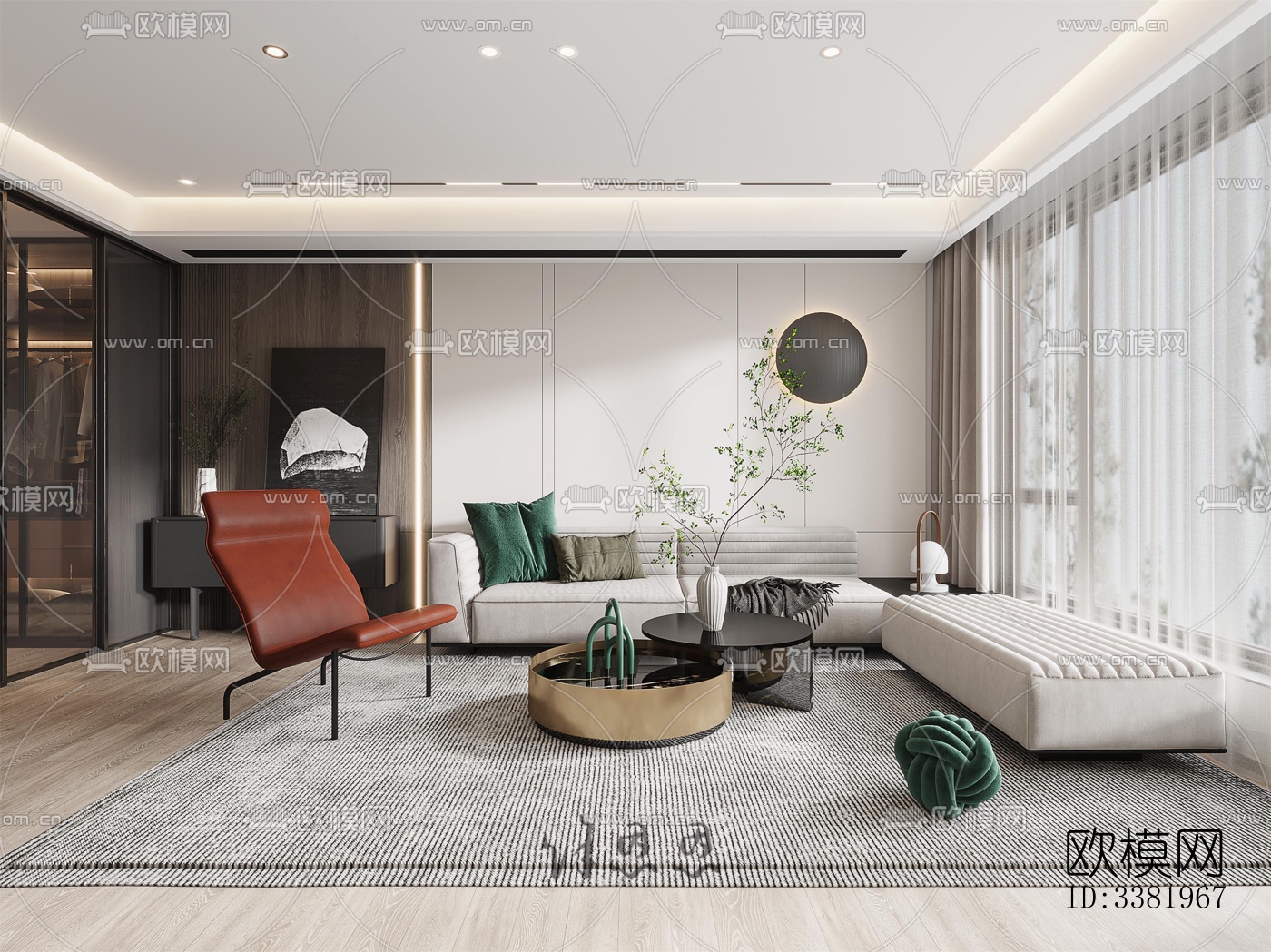 现代别墅效果图下载（渲染图5）