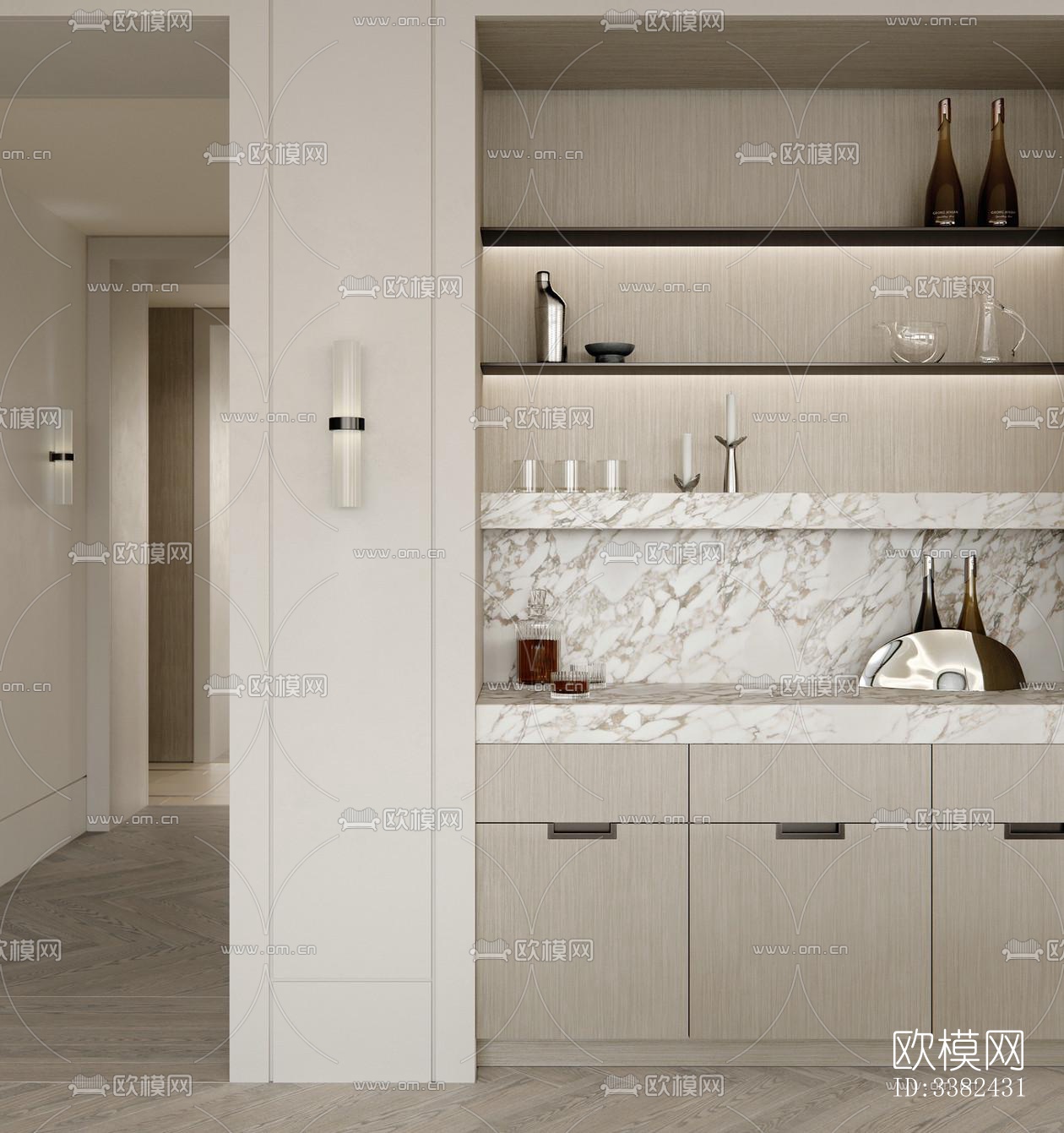 现代别墅效果图下载（渲染图16）