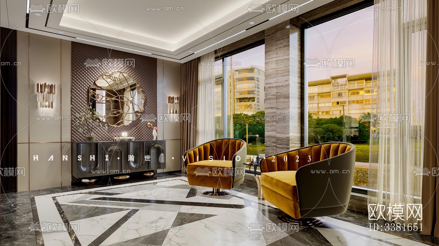 现代别墅效果图下载（渲染图5）