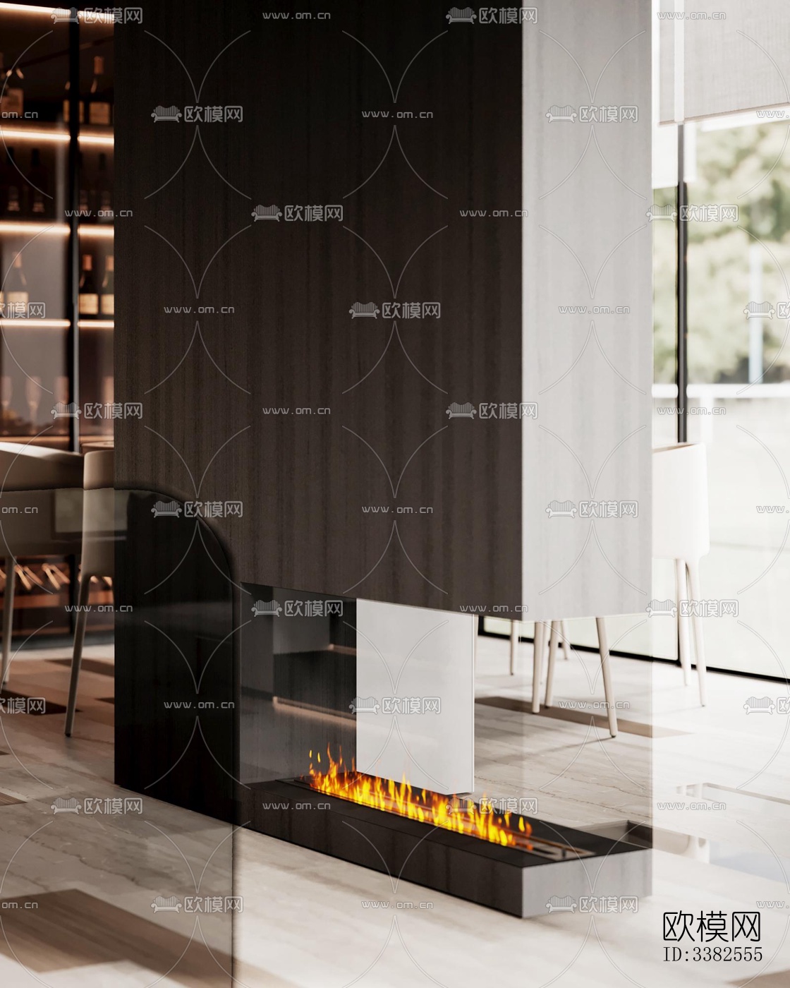 现代别墅效果图下载（渲染图1）