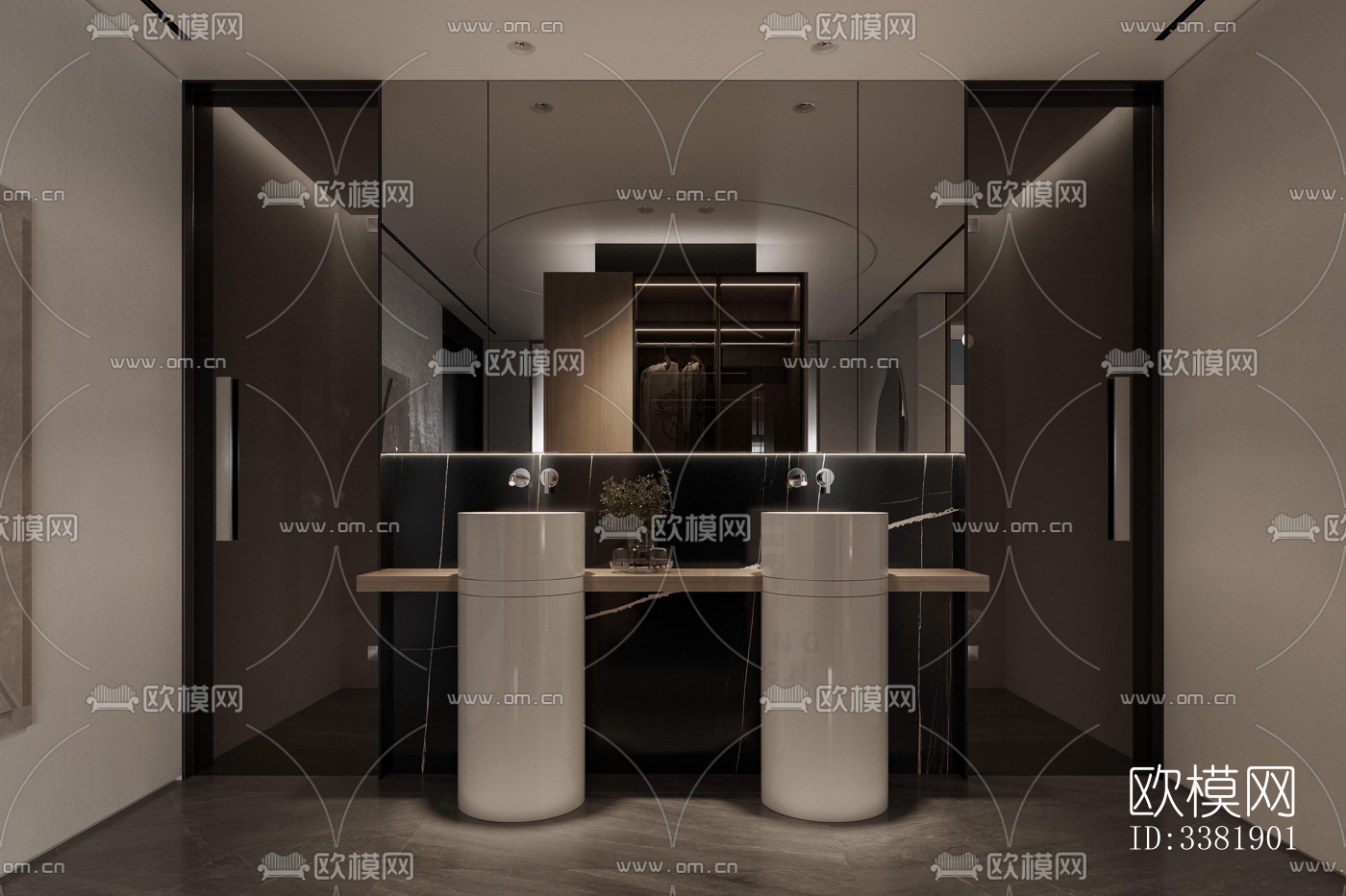 现代别墅效果图下载（渲染图7）