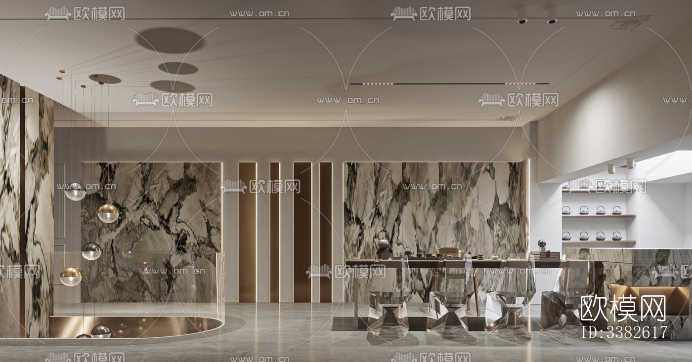 现代别墅效果图下载（渲染图5）