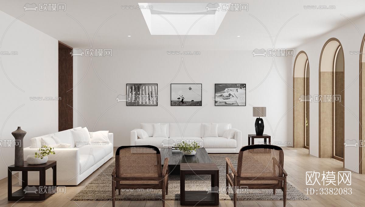 现代别墅效果图下载（渲染图4）