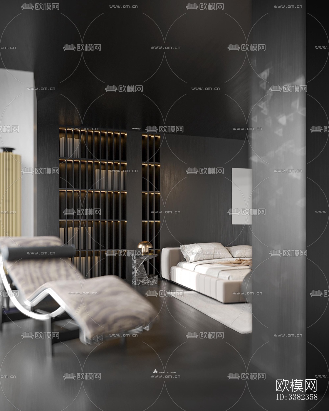 现代别墅效果图下载（渲染图8）