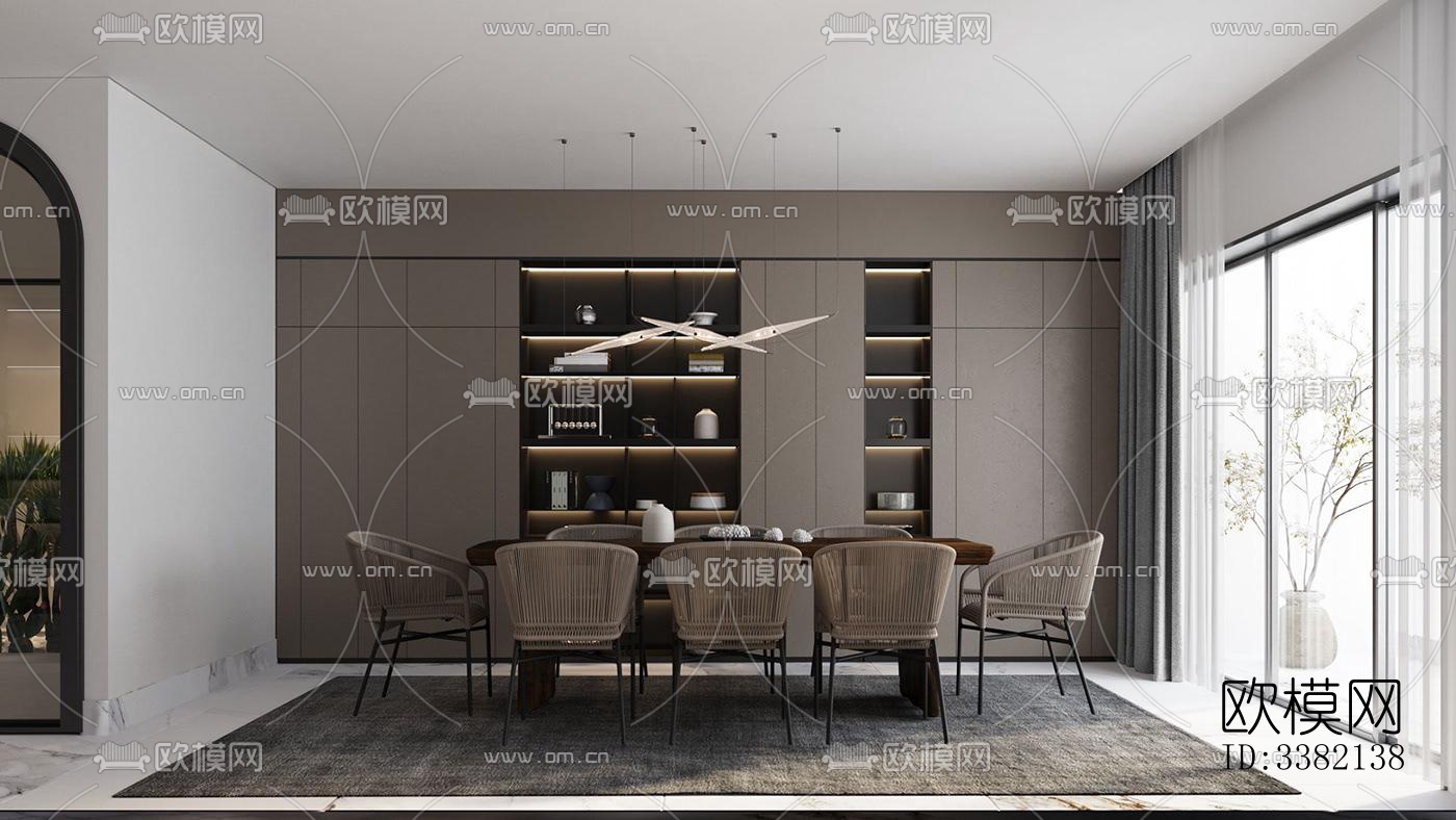 现代别墅效果图下载（渲染图11）