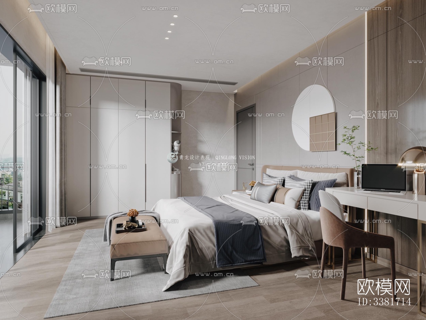 现代别墅效果图下载（渲染图2）