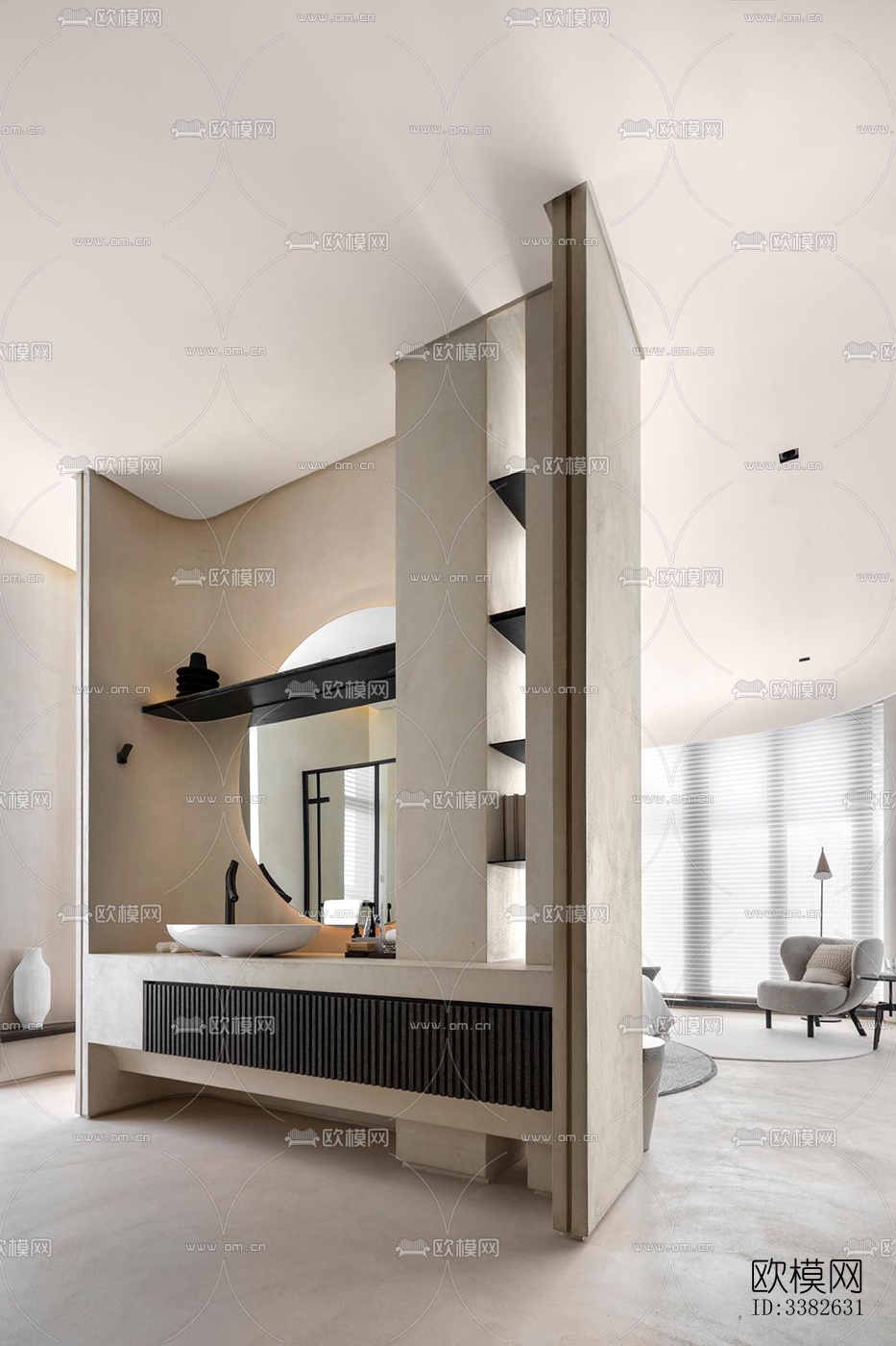 现代别墅效果图下载（渲染图11）