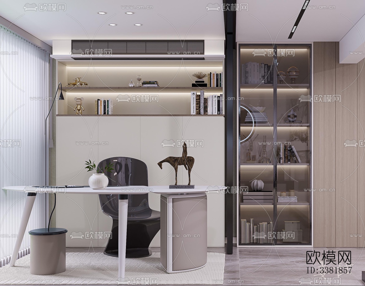 现代别墅效果图下载（渲染图7）