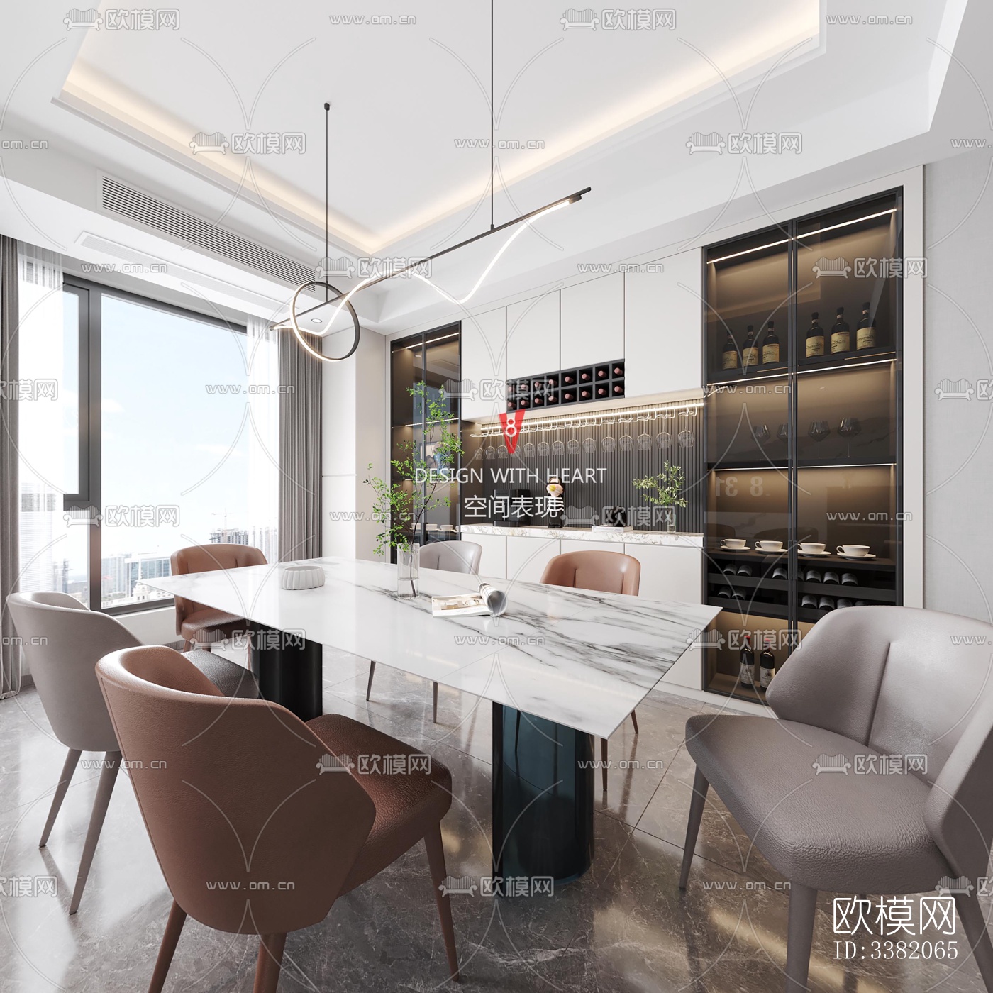 现代别墅效果图下载（渲染图4）