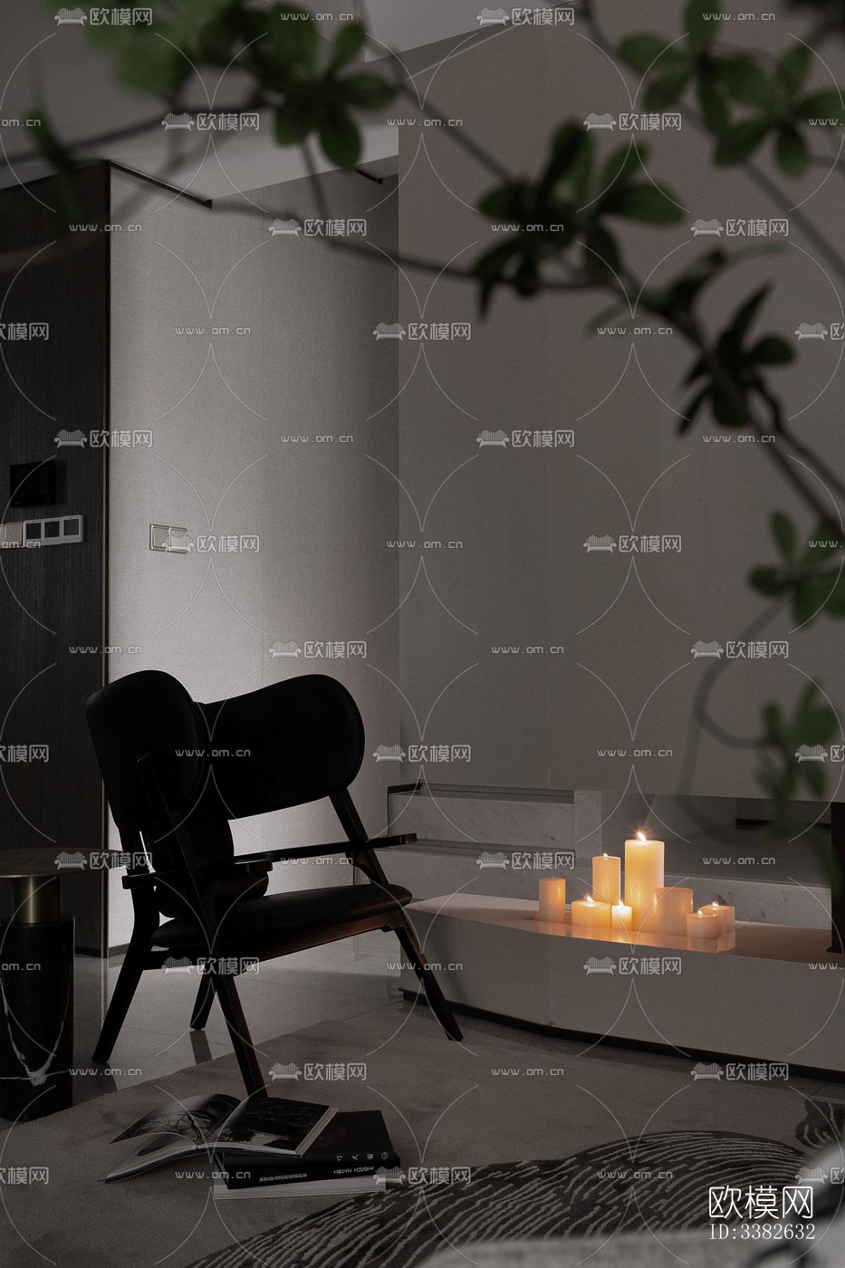 现代别墅效果图下载（渲染图2）