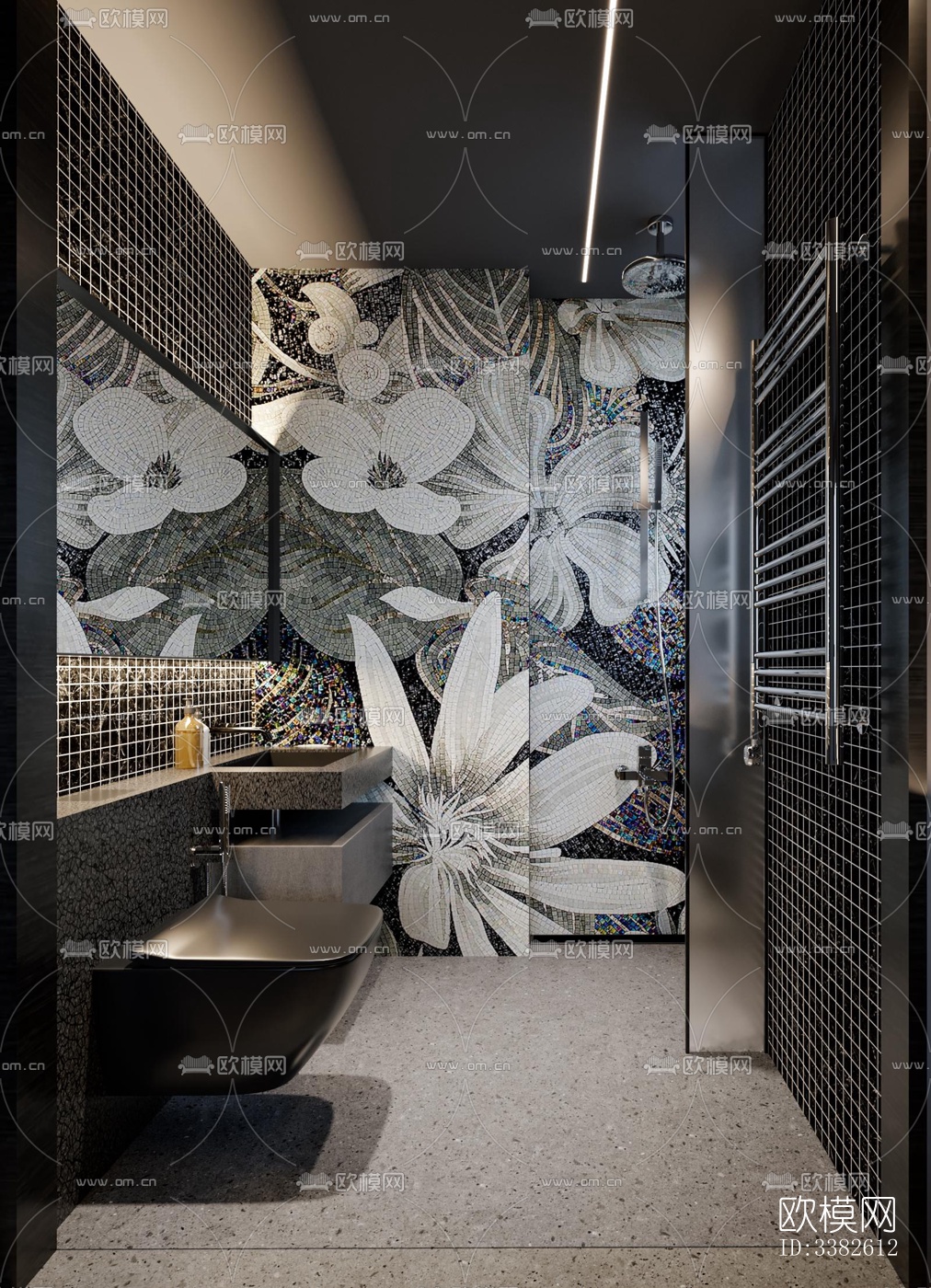 现代别墅效果图下载（渲染图8）