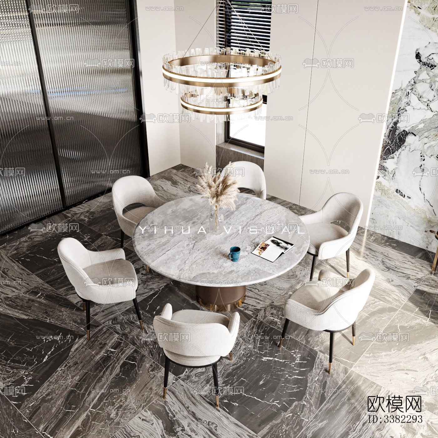 现代别墅效果图下载（渲染图8）